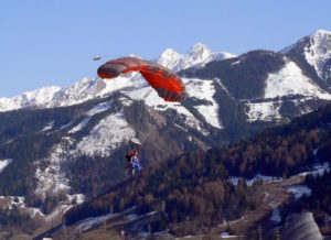 Přistání v Zell am See